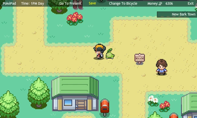 Mapa do mundo aberto no Pokémon Tower Defense 2